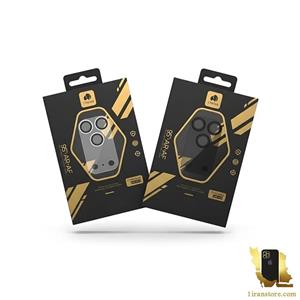محافظ لنز دوربین شیشه‌ای چلیپا مدل Sapphire مناسب برای گوشی موبایل اپل iPhone 17 Pro Max