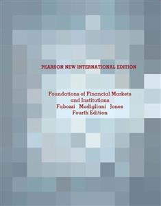 خرید کتاب زبان Foundations of Financial Markets and Institutions