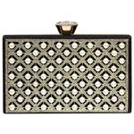 Evening Clutch Bags, Pearl Beaded Evening Bag Night Purse Handbag for Women Wedding Prom Party