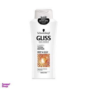 شامپو گلیس توتال ریپیر احیا و ترمیم موی خشک و آسیب دیده 400میل Gliss Total Repair Shampoo
