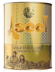 روغن نباتی اصیل 1 کیلویی Aseel Vegetable Ghee Oil