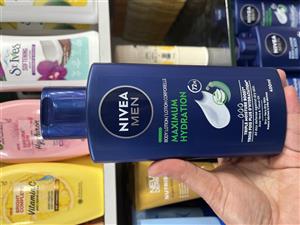 لوسیون بدن مردانه نیوآ Nivea مدل Maximum Hydration حجم 400 میل