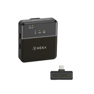 میکروفون بی سیم برند نکسا مدل FX102 با سری تایپ سی