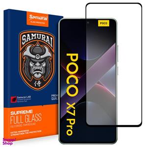 محافظ صفحه نمایش سامورایی مدل ovglass مناسب برای گوشی موبایل شیائومی Poco X7 Pro
