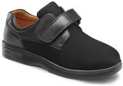 Dr. Comfort Women's Annie X Black Stretchable Diabetic Casual Shoes