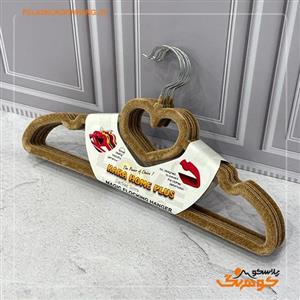 چوب لباس بزرگ مخمل اطلس