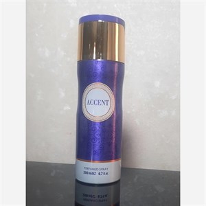 اسپری 200 میل اکسنت اچنتو فراگرنس ورد fragrance world perfumed spray accent