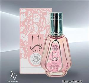 عطر ادکلن یارا صورتی ارض الزعفران للتجاره 50 میل ارض زعفران مشابه یارا لطافه yara ard al zaafaran
