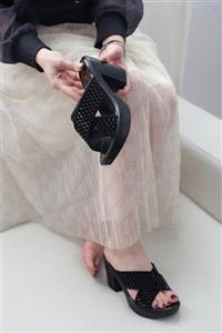 صندل پاشنه دار زنانه مدل حدیث