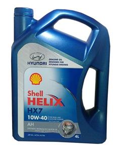 روغن موتور Shell Helix HX7 10W40 SP حجم 4 لیتر