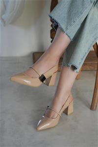 صندل پاشنه دار مجلسی زنانه کد 265
