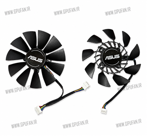 فن کارت گرافیک ایسوس ASUS R9 280 280X 290 290X 390 390X GTX 780 780Ti 970 980