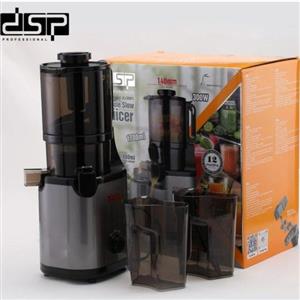 عصاره گیر دی اس پی مدل KJ3081 | آبمیوه‌گیری پرس سرد (Slow Juicer) با موتور ۳۰۰ واتی و دهانه ۱۴۰ میلی‌متری
