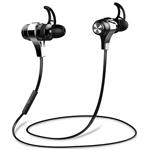 ZEALOT H2 Sports Wireless Bluetooth Headphones with [Built-in Microphone] [Sport Neck Hang] for [Smart Phones & Tablets] (Black)