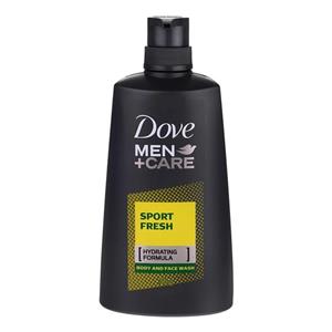 شامپو بدن و صورت مردانه داو (Dove) مدل Sport Fresh حجم ۶۵۰ میلی‌لیتر