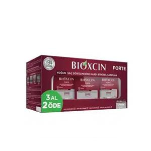 پک 3 عددی شامپو ضدریزش بیوکسین مدل FORTE حجم 900 میلی‌لیتر