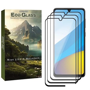 محافظ صفحه نمایش آکوآرا مدل ECO efl3 مناسب برای گوشی موبایل سامسونگ Galaxy A03 / A13 4G / M32 5G مجموعه سه عددی