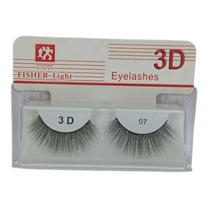مژه مصنوعی فیشر لایت مدل 3D کد 07