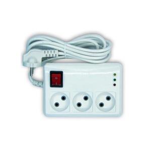 محافظ 3 خانه یخچالی بدون ارت فروزش کابل 2.8 متری 3 سال گارانتی