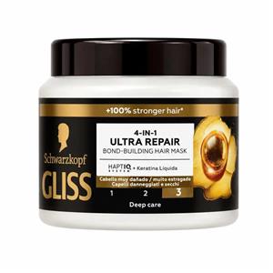 ماسک مو ترمیم‌کننده گلیس ultra repair حجم 400میل