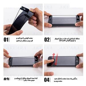 محافظ صفحه نمایش آکوآرا مدل Antistatic AKU مناسب برای گوشی موبایل اپل iPhone 16 مجموعه سه عددی