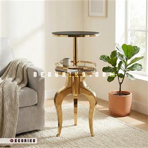 میز بار و کنار سالنی استیل مدل کابریول