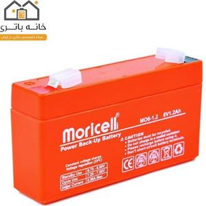 باتری  موریسل 6 ولت 1.2 آمپر ساعت Moricell