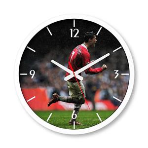 ساعت دیواری بزرگ راویتا طرح کریستین رونالدو - Cristiano Ronaldo کد 3674