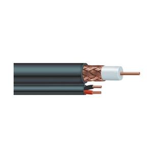 کابل RG59 ترکیبی سیم و کابل سمنان مدل 100 طول 10 متر 