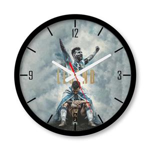ساعت دیواری بزرگ راویتا طرح مسی - Messi کد 3748