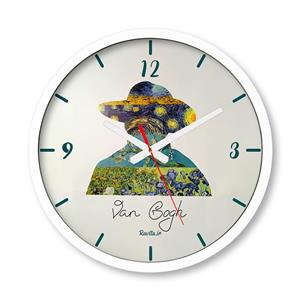 ساعت دیواری بزرگ راویتا طرح نقاشی سبک ون گوک – Van Gogh کد 3747