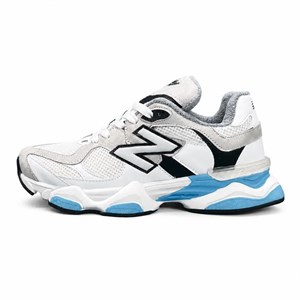 کفش کتانی مردانه مدل نیوبالانس 9060 سفید لژ آبی New Balance 9060