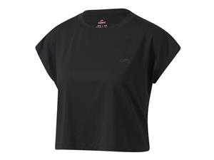 کراپ تیشرت ورزشی زنانه کریویت Crivit T-shirt Technique مشکی