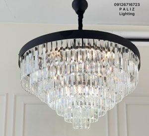 لوستر کاردی مدرن مدل کاترین وارداتی