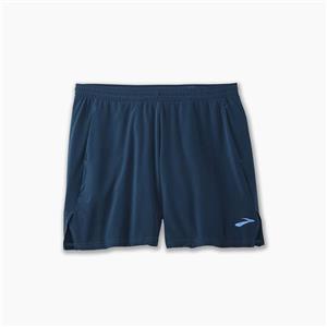 شورت ورزشی مردانه بروکس Brooks Men Run Within 7 Linerless Short سرمه ای