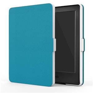 MoKo Case for Kindle E-reader (8th Generation 2016) - The Thinnest and Lightest  Cover with Auto Wake/Sleep for Amazon Kindle (6 Display, 8th Gen 2016 Release), BLUE 