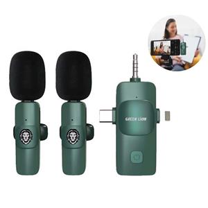 میکروفون یقه ای بی سیم گرین لاین مدل GN3IN1WMGN