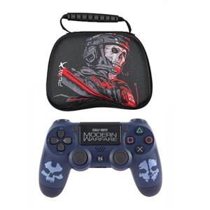 دسته بازی بی سیم پلی استیشن 4  - Play X مدل طرح فریاد سربازان Call Of Duty