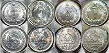 سکه ست کامل سکه های محمدرضا سال 1339 سوپر(توضیحات)