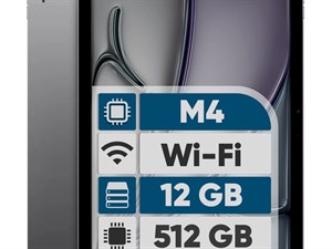 تبلت 13 اینچ اپل مدل iPad Air 2026 M4 Wi-Fi ظرفیت 1 ترابایت و رم 12 گیگابایت