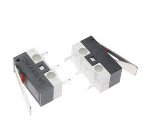 میکروسوئیچ اهرمی 2A 125VAC اهرم دار 13mm مدل KW10