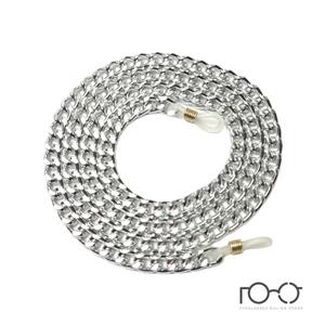 بند عینک مدل کارتیر فلزی کد 100 رنگ نقره ای