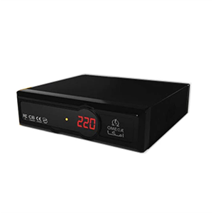 محافظ ولتاژ دیجیتال چهار خانه بدون ارت فلزی امگا (OMEGA) مدل F6000 با کابل 2 متری