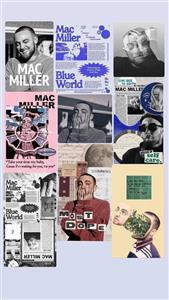 پک پوستر mac miller