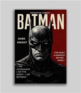 تابلو و شاسی طرح فیلم و سریال مدل بتمن - batman
