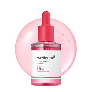سرم نیاسینامید و ترانگزامیک اسید 15% مدی کیوب MediCube حجم 30 میل