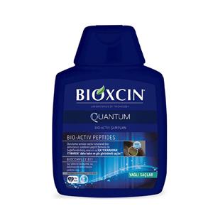 شامپو ضدریزش موی چرب بیوکسین مدل QUANTOM حجم 300 میلی‌لیتر