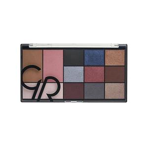 پالت سایه برنزر و هایلایتر گلدن رز Golden Rose  مدل City Style رنگ smokey