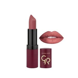 رژ لب جامد مات و مخملی گلدن رز مدل Velvet Matte شماره 16