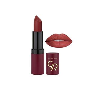 رژ لب جامد مات و مخملی گلدن رز مدل Velvet Matte شماره 22